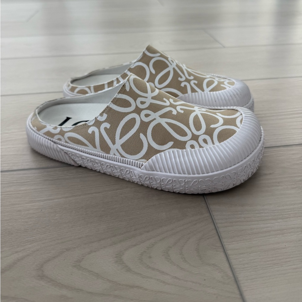 Loewe Canvas Printed Mules - Picture 2 of 8
